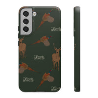 Field Green 'Boys Stags & Pheasants' Case  | CBC x Country Cases