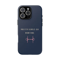 Navy & Pink 'Pretty Girls Go Hunting' (Snaffle)