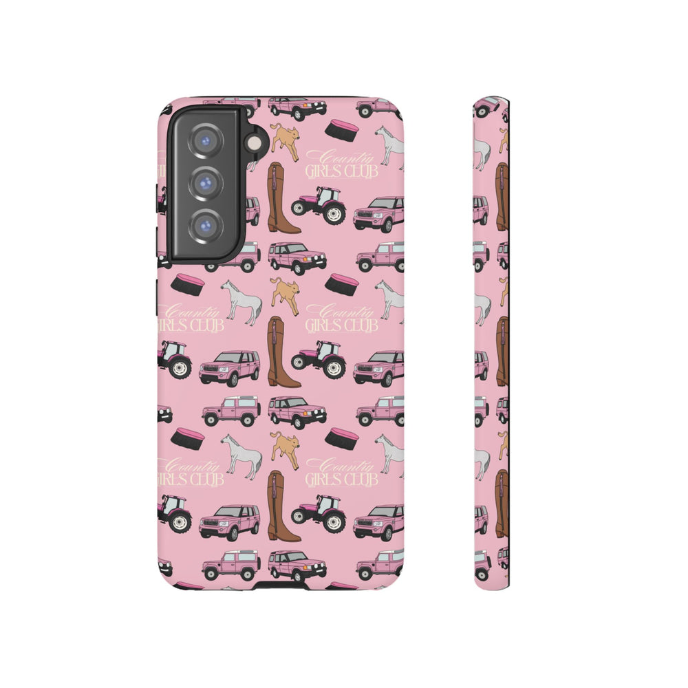 Pink Country Girls Club x Country Cases Android Phone Case