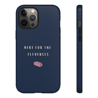 Navy & Pink 'Here for the Elevenses' Case