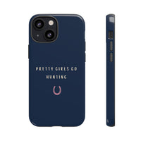 Copy of Navy & Pink 'Pretty Girls Go Hunting' (Horse Shoe)