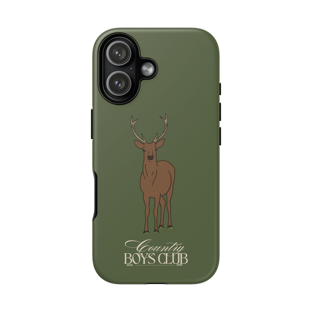 Green Country Boys Club Deer Stalking Case  | CGC x Country Cases