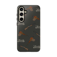 Charcoal 'Boys Pheasants & Shotguns' Case  | CBC x Country Cases