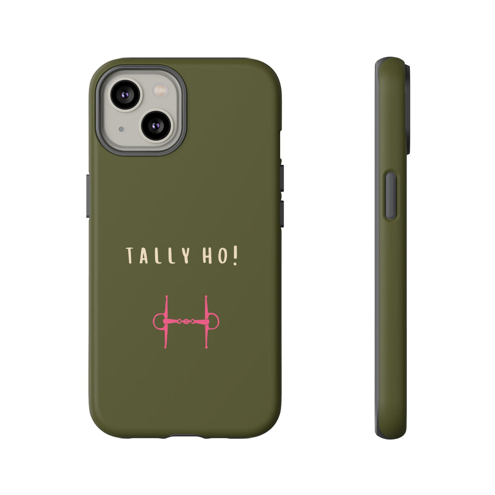 Green & Pink 'Tally Ho!' (Snaffle)