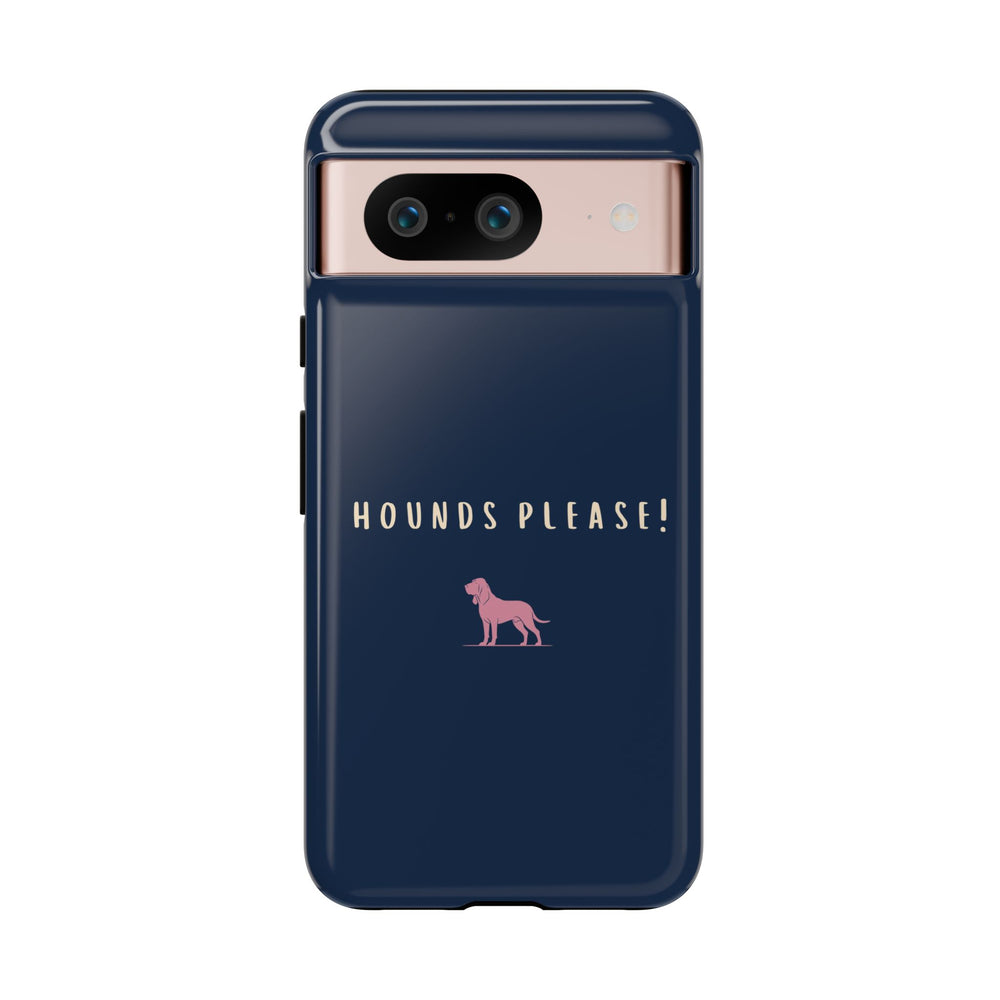 Navy & Pink 'Hounds Please' Case