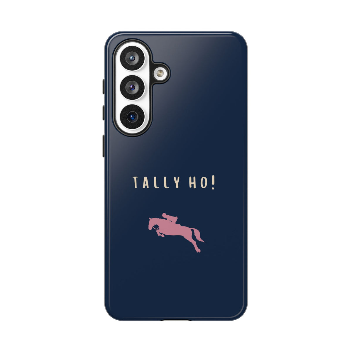Navy & Pink 'Tally Ho!' (Horse)