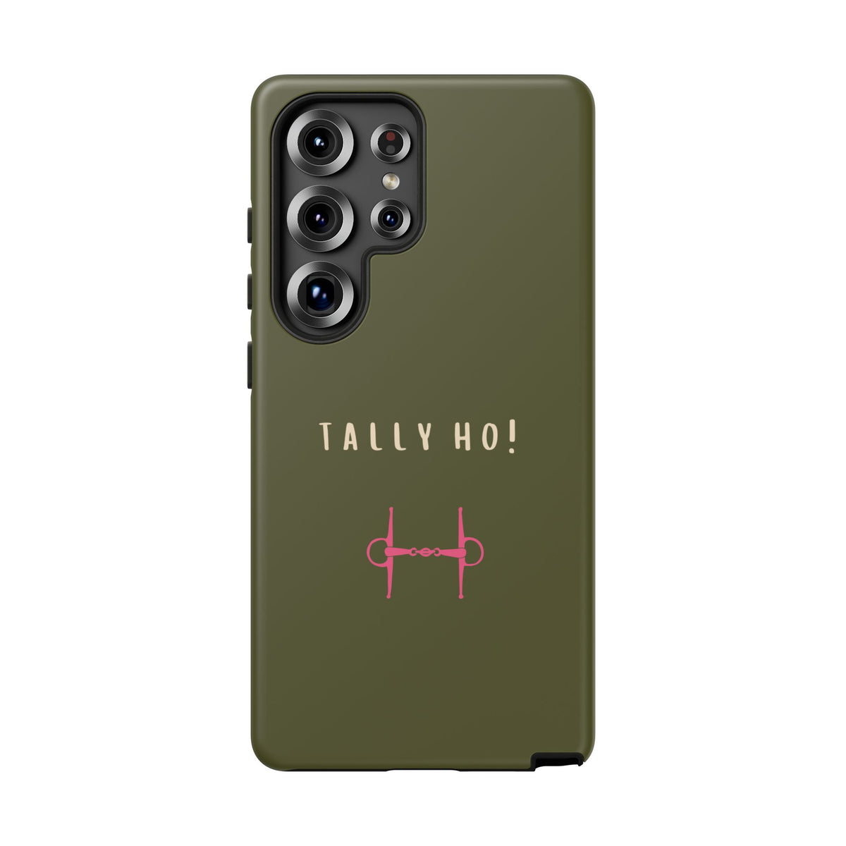 Green & Pink 'Tally Ho!' (Snaffle)