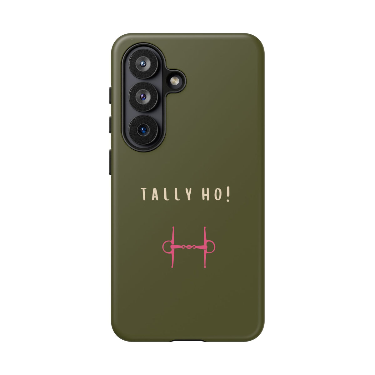 Green & Pink 'Tally Ho!' (Snaffle)