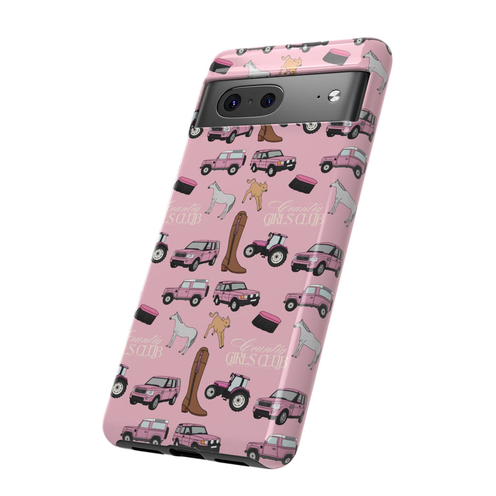 Pink Country Girls Club x Country Cases Android Phone Case