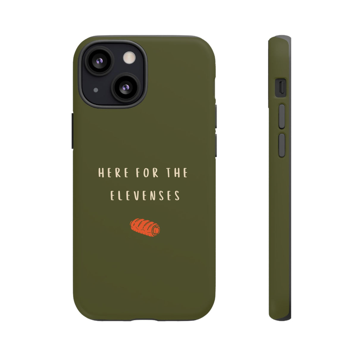 Green & Orange 'Here for the Elevenses' Case