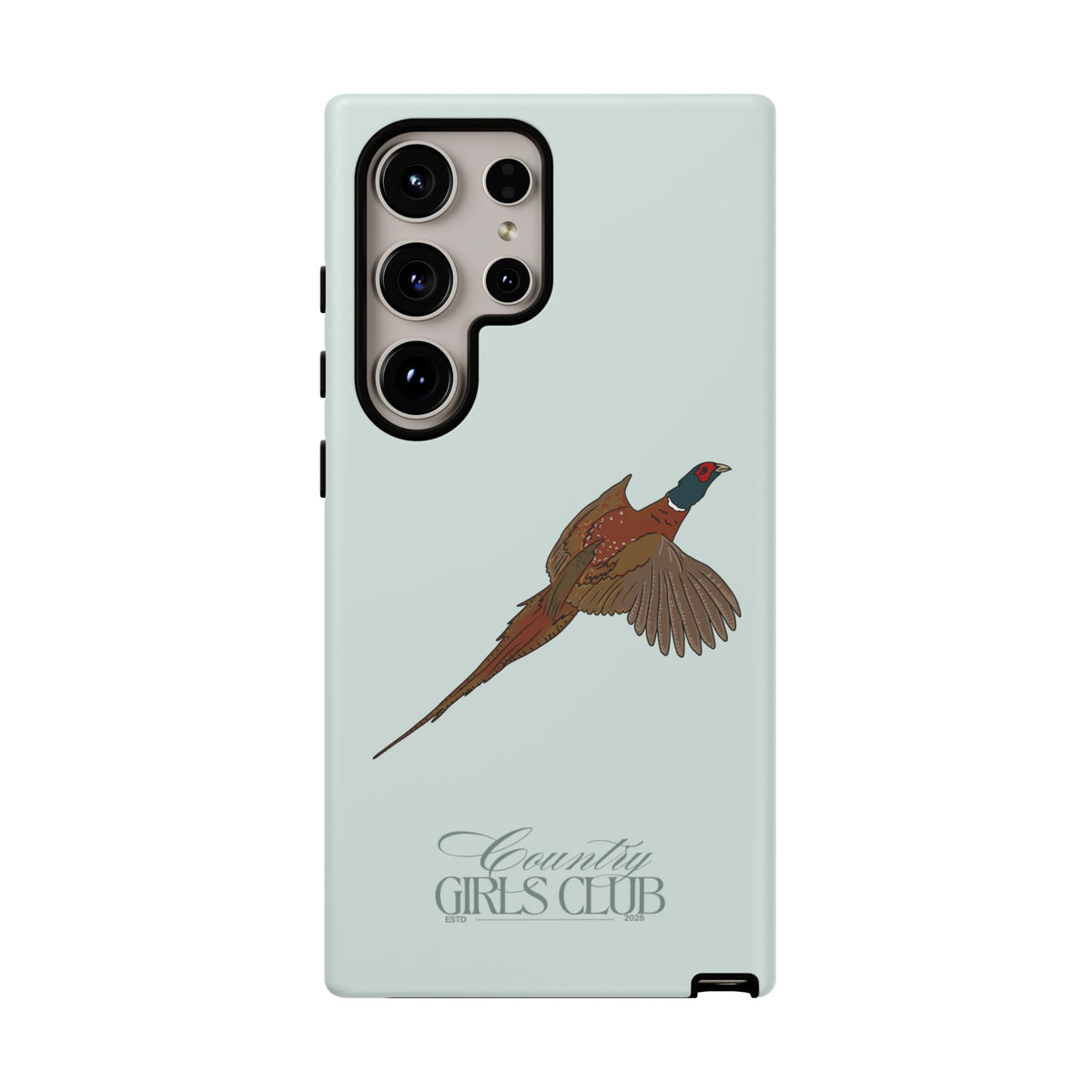 Duck Egg Blue 'Girls Pheasant' Case  | CGC x Country Cases