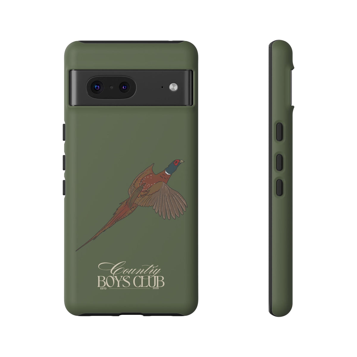 Green Country Boys Club Pheasant Case  | CGC x Country Cases