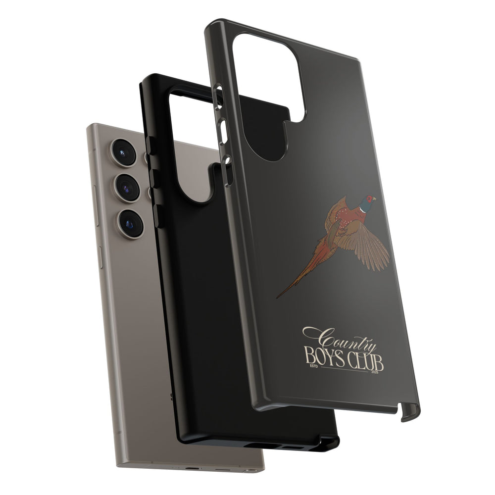Charcoal 'Country Boys Club Pheasant' Case  | CGC x Country Cases