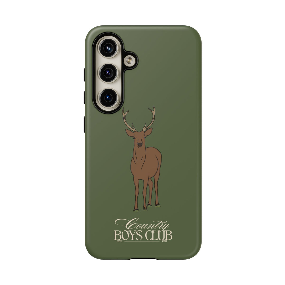 Green Country Boys Club Deer Stalking Case  | CGC x Country Cases
