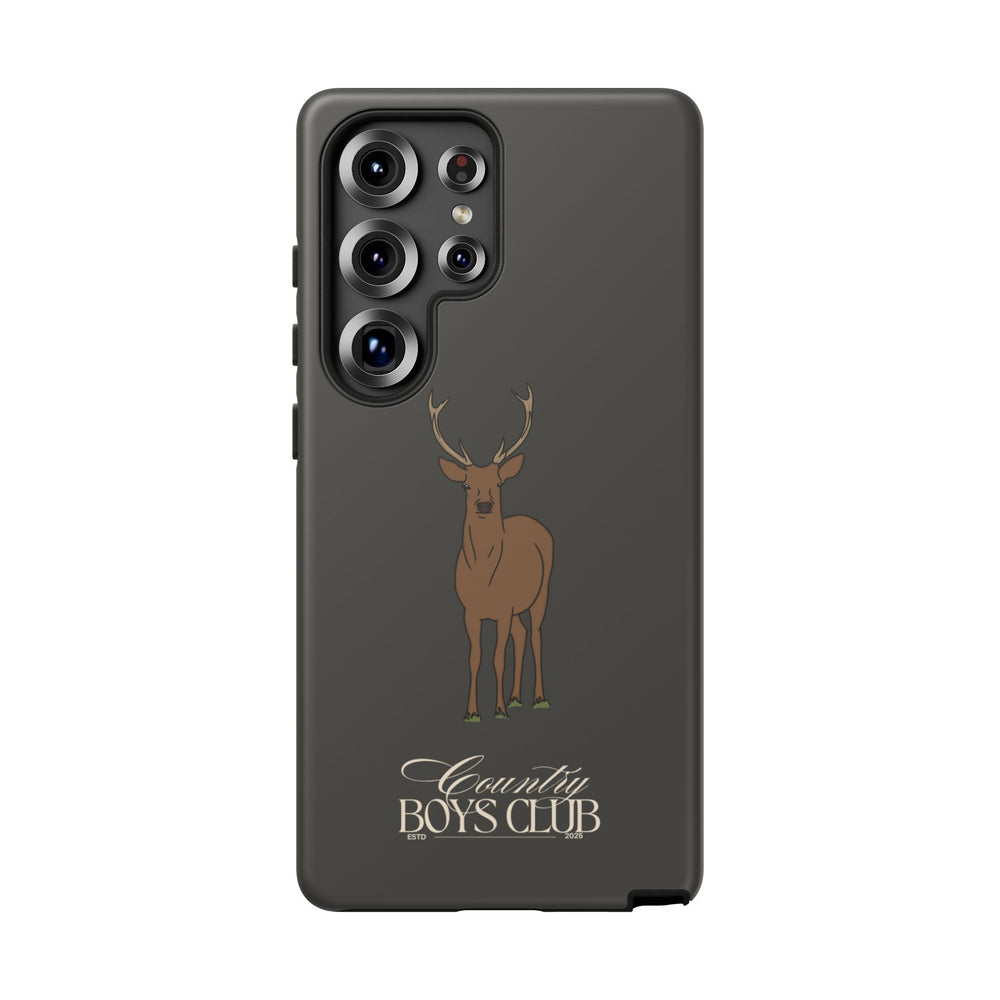 Charcoal 'Country Boys Club Stag' Case  | CGC x Country Cases
