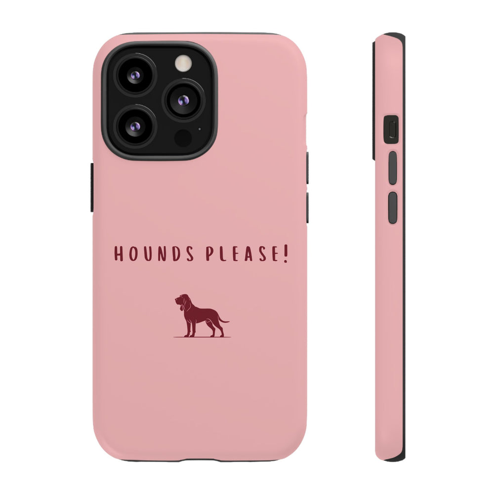 Pink & Burgundy 'Hounds Please' Case