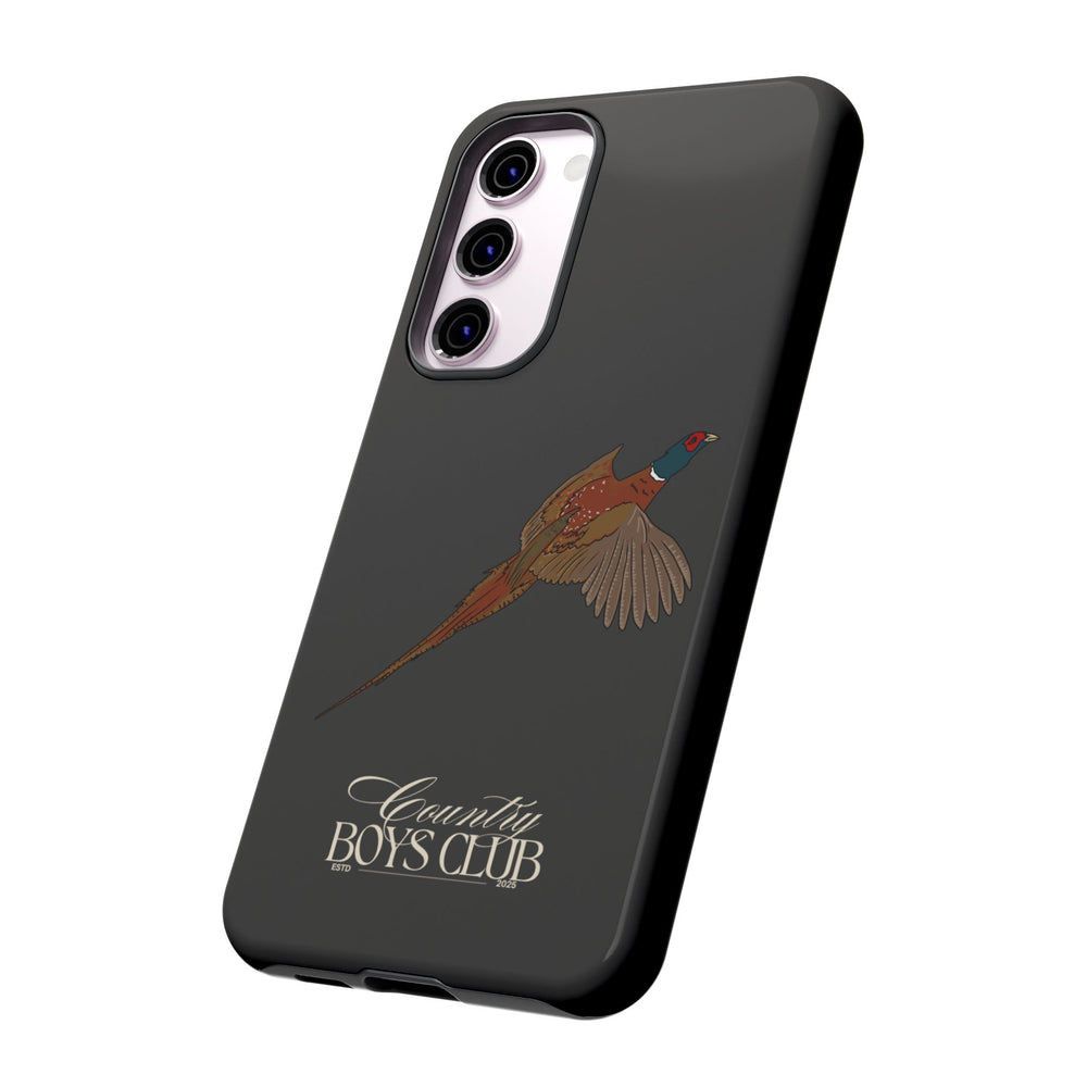 Charcoal 'Country Boys Club Pheasant' Case  | CGC x Country Cases