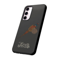 Charcoal 'Country Boys Club Pheasant' Case  | CGC x Country Cases
