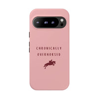 Pink & Burgundy "Chronically Overhorsed" Case