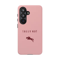 Pink & Burgundy 'Tally Ho!' (Horse) Case