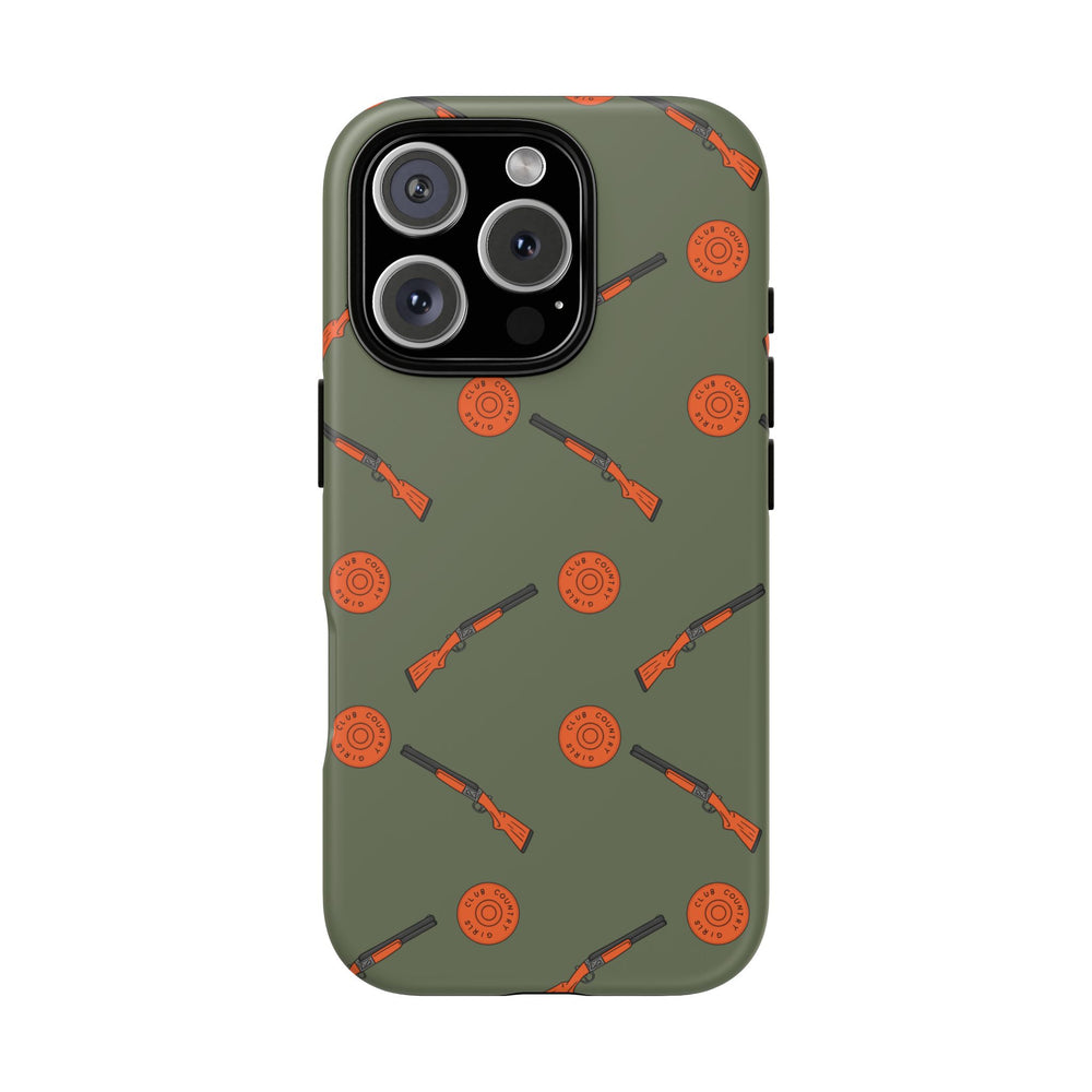 Green 'Shooting Season' iPhone Case  | CGC x Country Cases