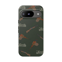 Field Green 'Boys Pheasants & Shotguns' Case  | CBC x Country Cases