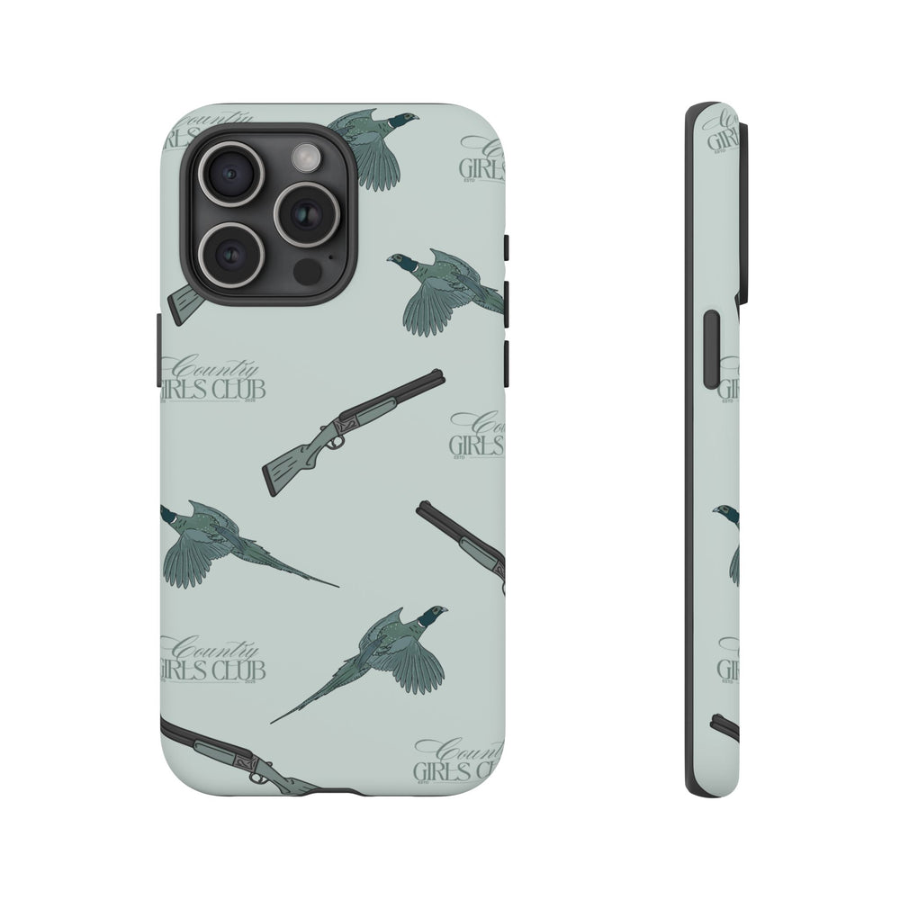 Blue 'Girls Pheasants & Shotguns' Case  | CGC x Country Cases