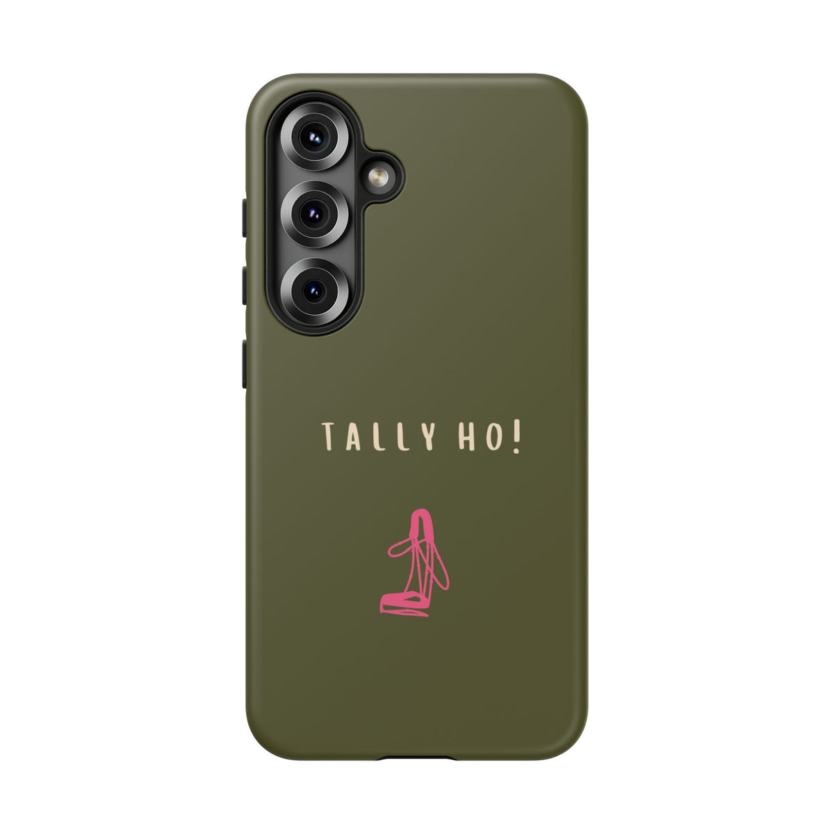 Green & Pink 'Tally Ho!' (Bridle)