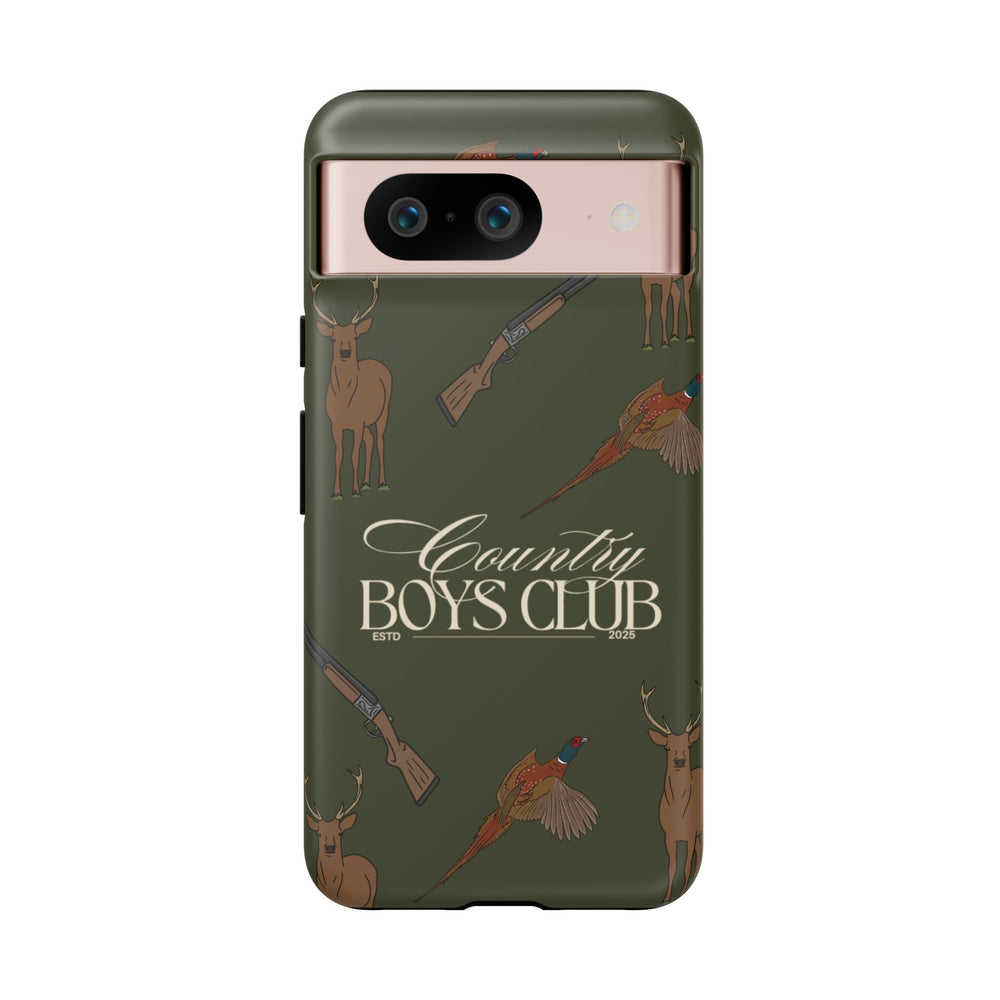Forest Green Boys Love Guns Case  | CGC x Country Cases