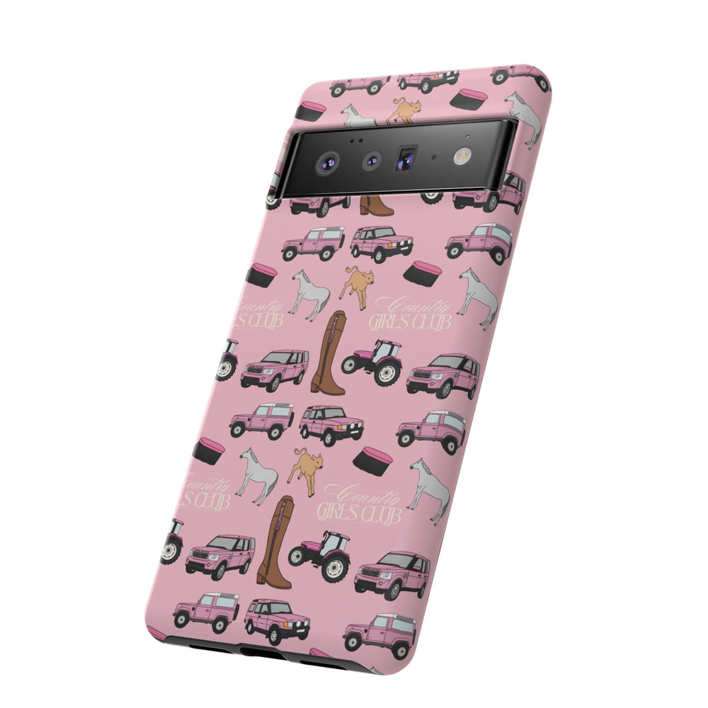 Pink Country Girls Club x Country Cases Android Phone Case