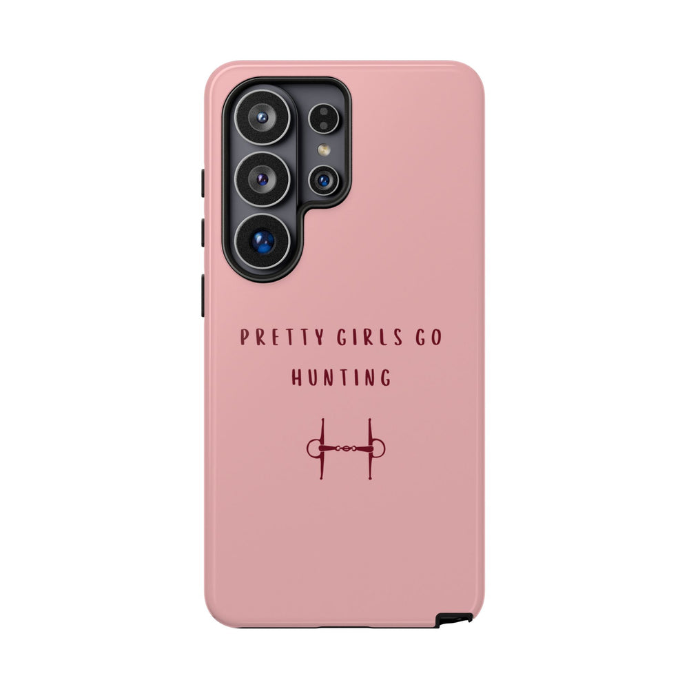 Pink & Burgundy 'Pretty Girls Go Hunting' (Snaffle)