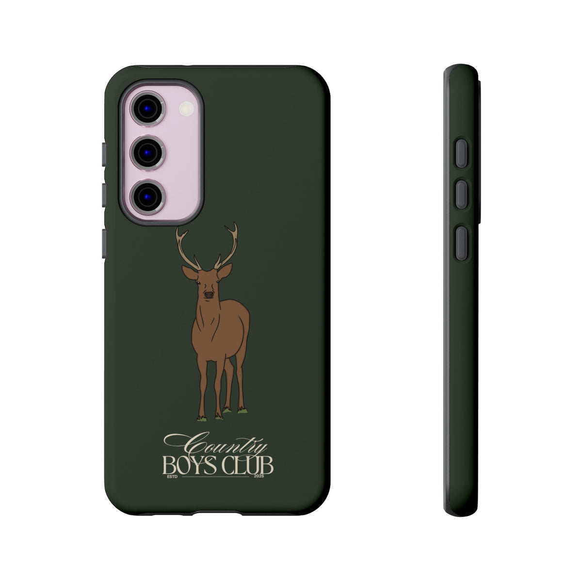Field Green 'Country Boys Club Stag' Case  | CGC x Country Cases