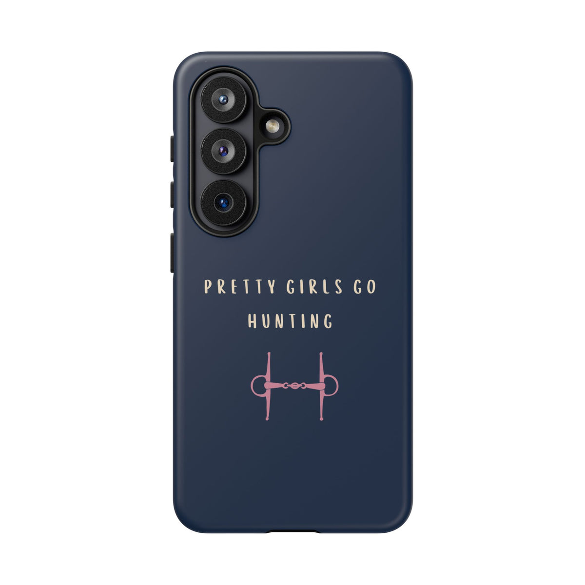 Navy & Pink 'Pretty Girls Go Hunting' (Snaffle)