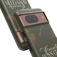 Forest Green Boys Love Guns Case  | CGC x Country Cases
