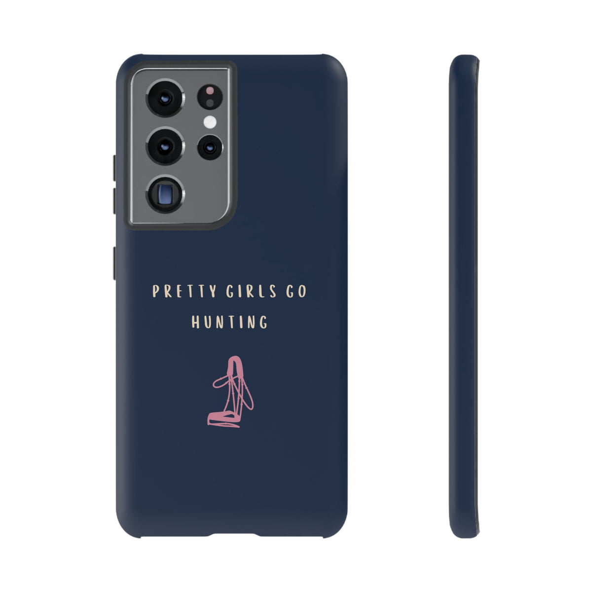 Navy & Pink 'Pretty Girls Go Hunting' (Bridle)