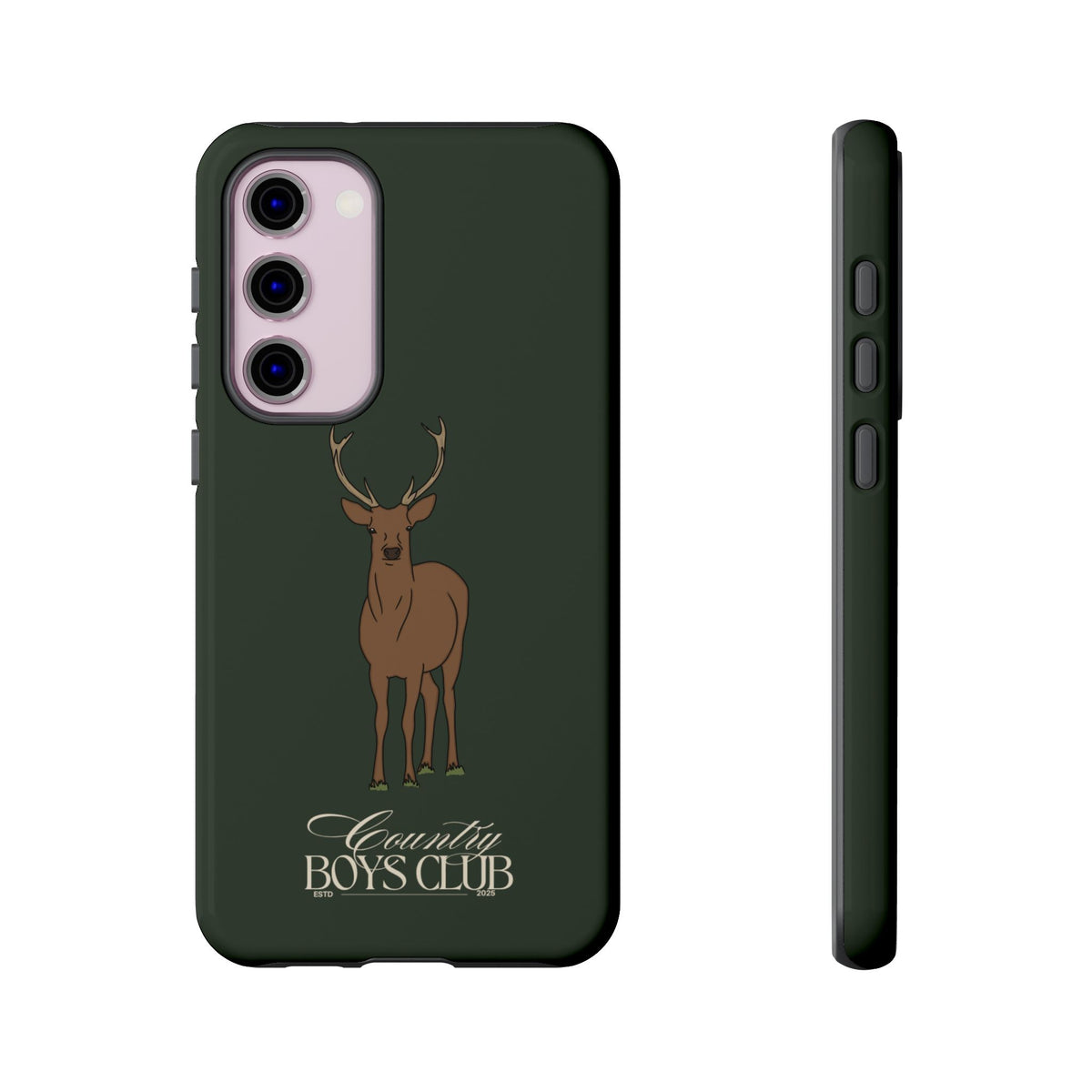 Field Green 'Country Boys Club Stag' Case  | CGC x Country Cases