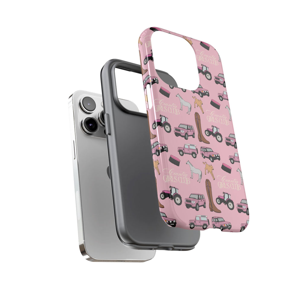 Pink Country Girls Club x Country Cases iPhone Case