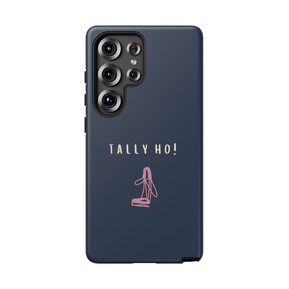 Navy & Pink 'Tally Ho!' (Bridle)