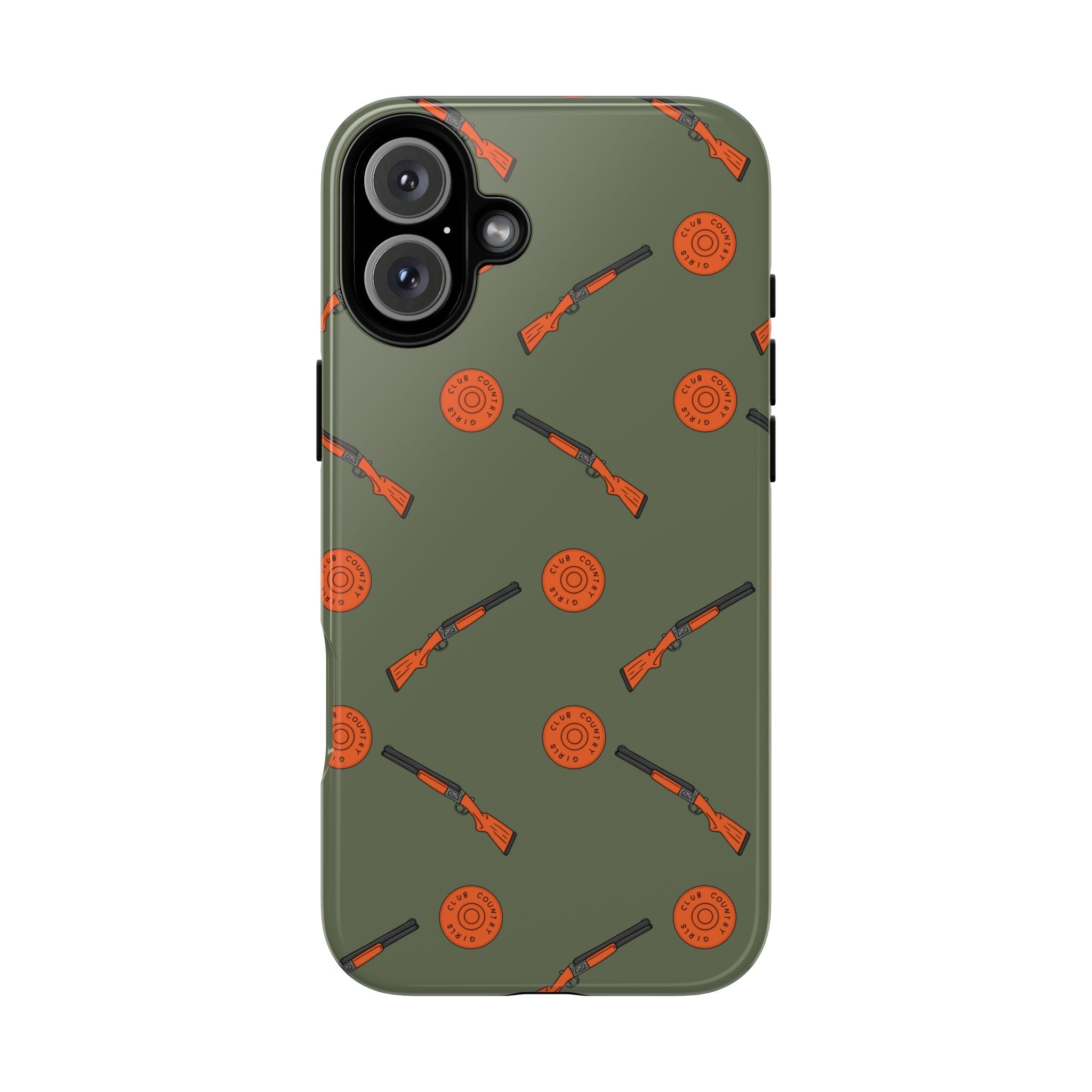 Green 'Shooting Season' iPhone Case  | CGC x Country Cases