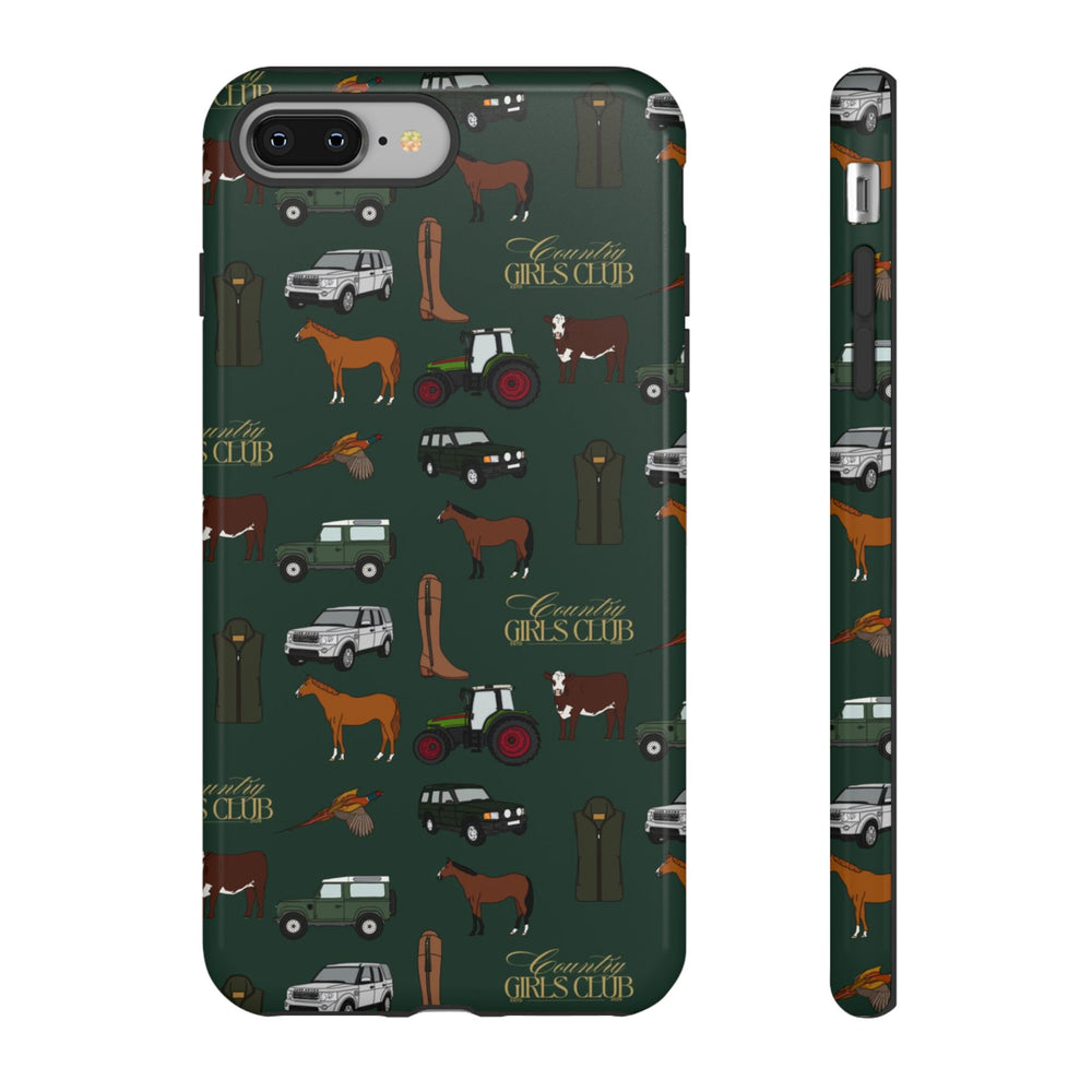 Green Country Girls Club x Country Cases iPhone Case