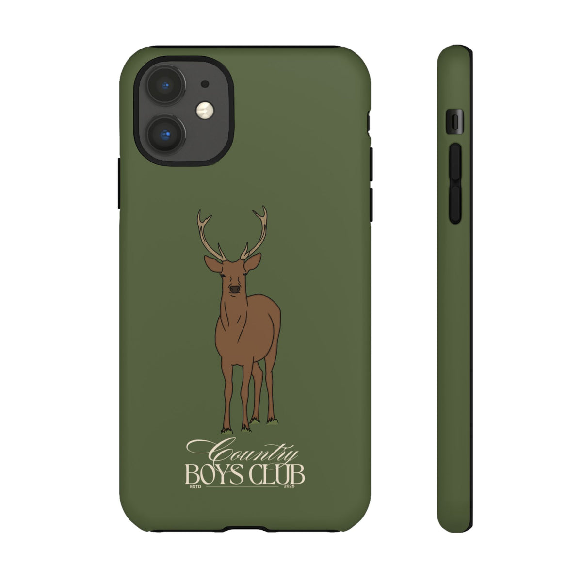Green Country Boys Club Deer Stalking Case  | CGC x Country Cases