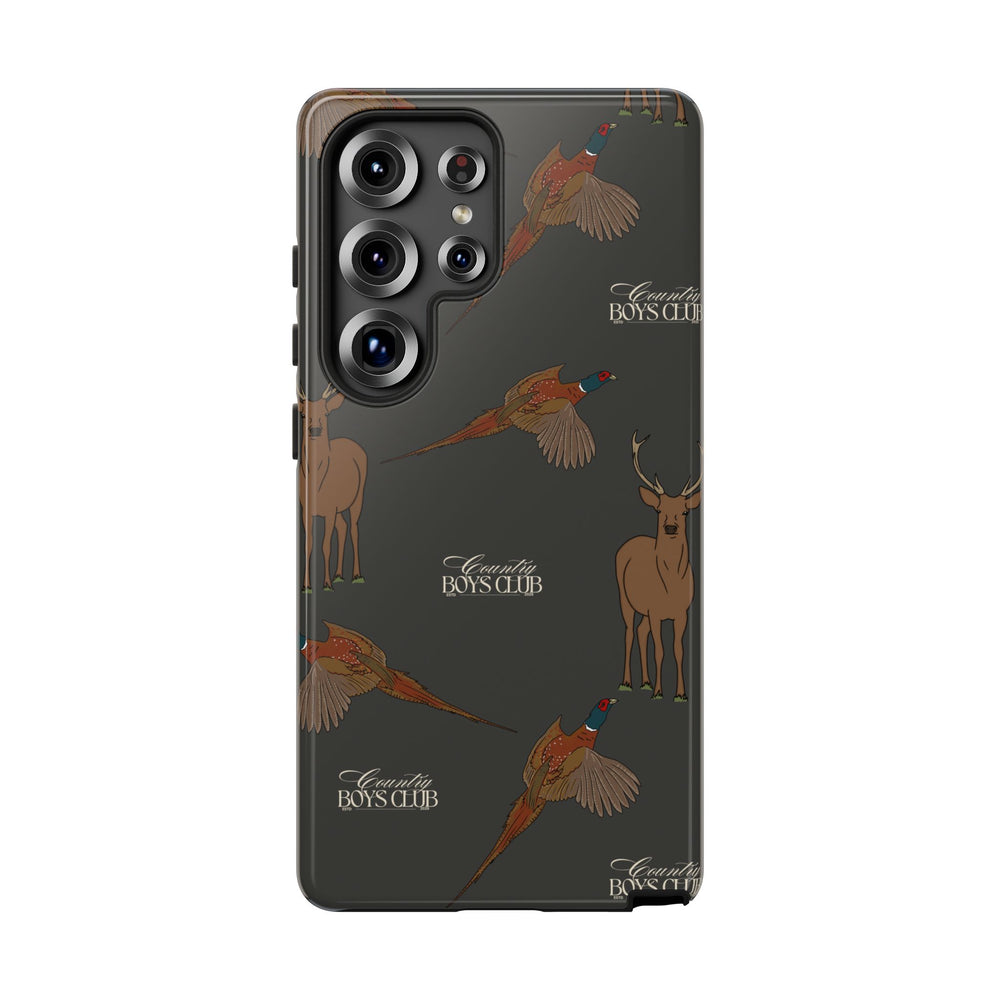 Charcoal 'Boys Stags & Pheasants' Case  | CBC x Country Cases