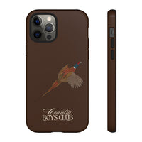 Chestnut Brown 'Country Boys Club Pheasant' Case  | CBC x Country Cases