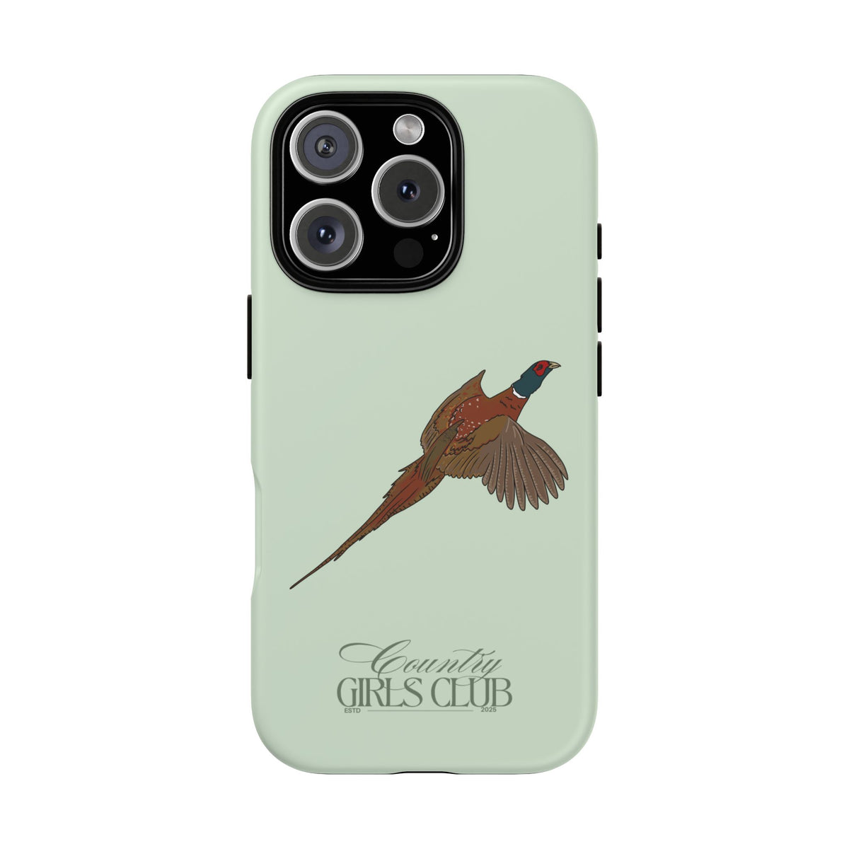 Mint Green 'Girls Pheasant' Case  | CGC x Country Cases