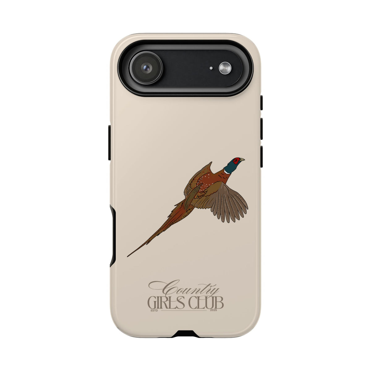 Beige 'Girls Pheasant' Case  | CGC x Country Cases
