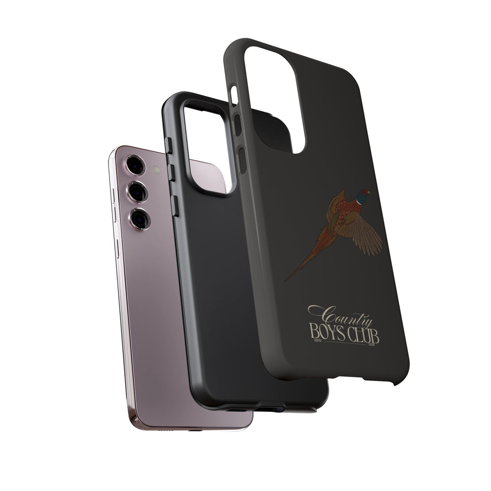 Charcoal 'Country Boys Club Pheasant' Case  | CGC x Country Cases