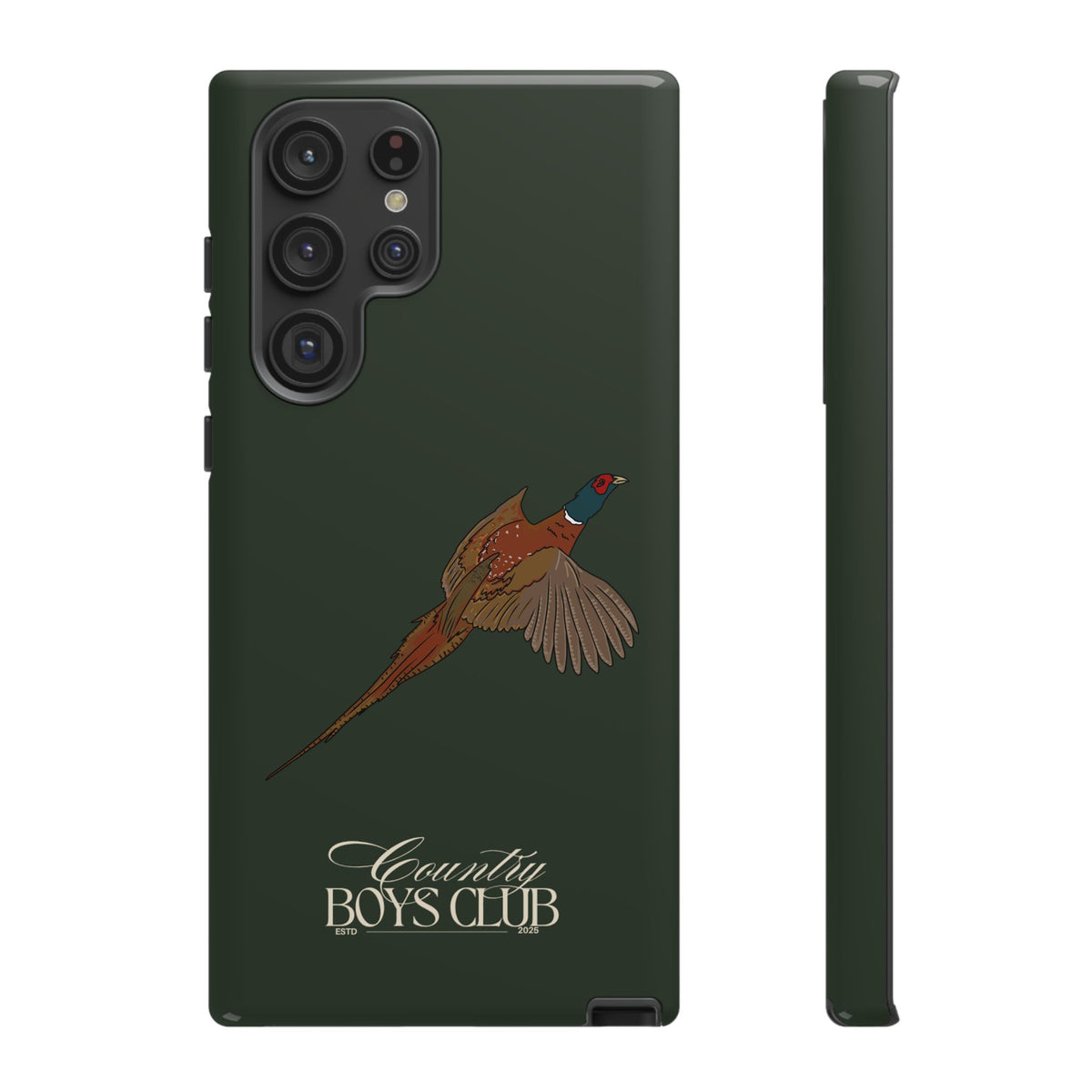 Field Green' Country Boys Club Pheasant' Case  | CGC x Country Cases