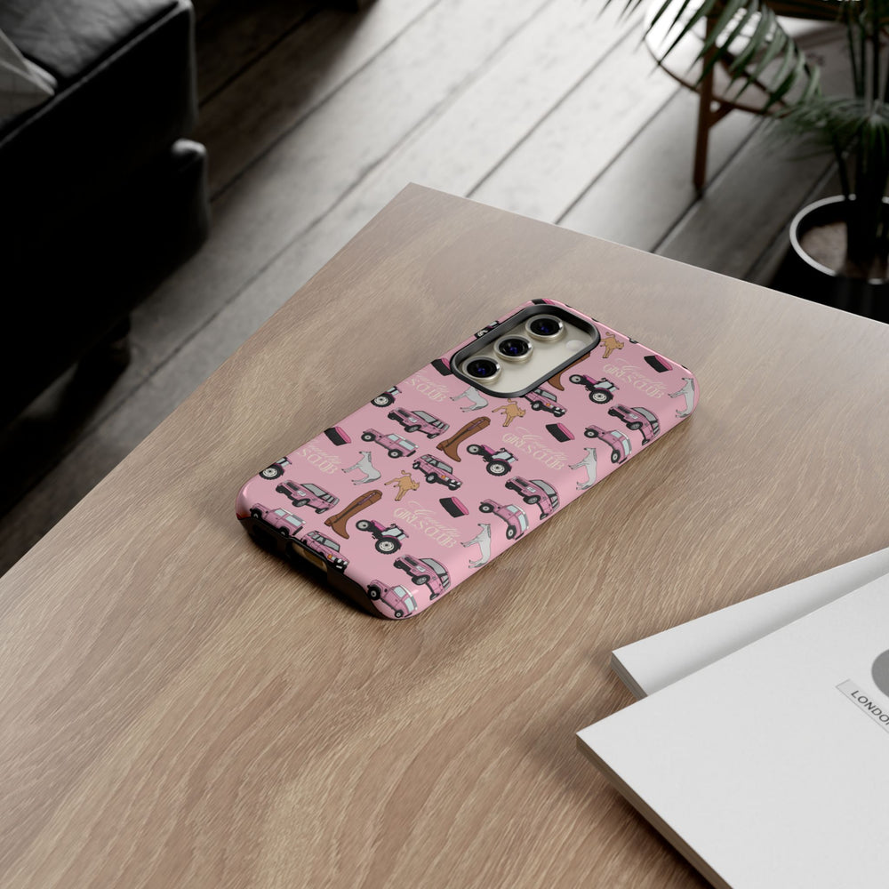 Pink Country Girls Club x Country Cases Android Phone Case