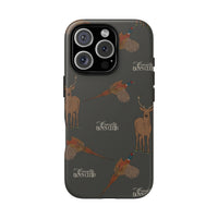 Charcoal 'Boys Stags & Pheasants' Case  | CBC x Country Cases