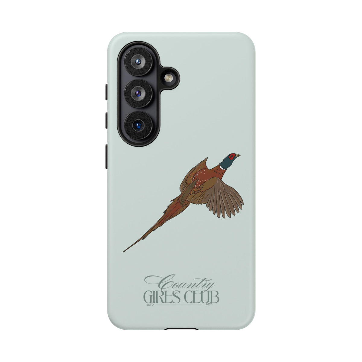Duck Egg Blue 'Girls Pheasant' Case  | CGC x Country Cases